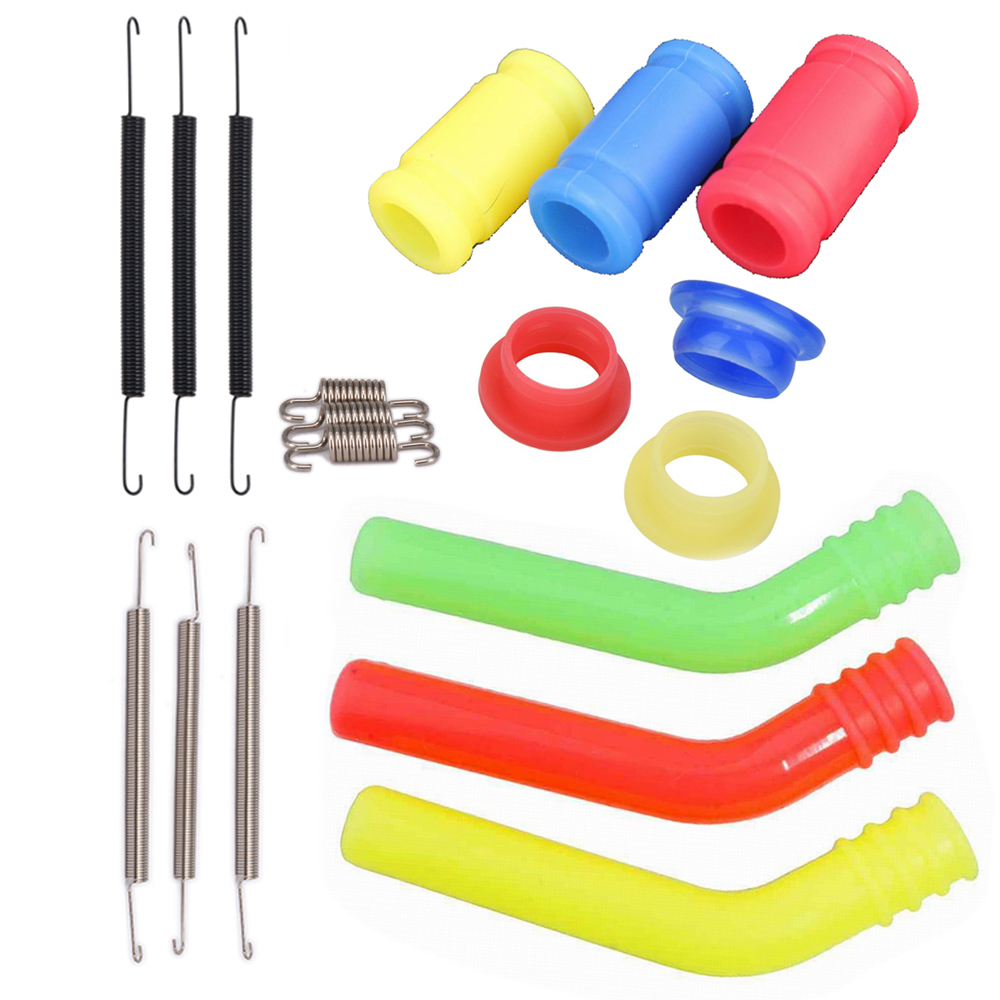 Pipe Bending Spring - 3pcs Engine Spring Extension Silicone Exhaust
