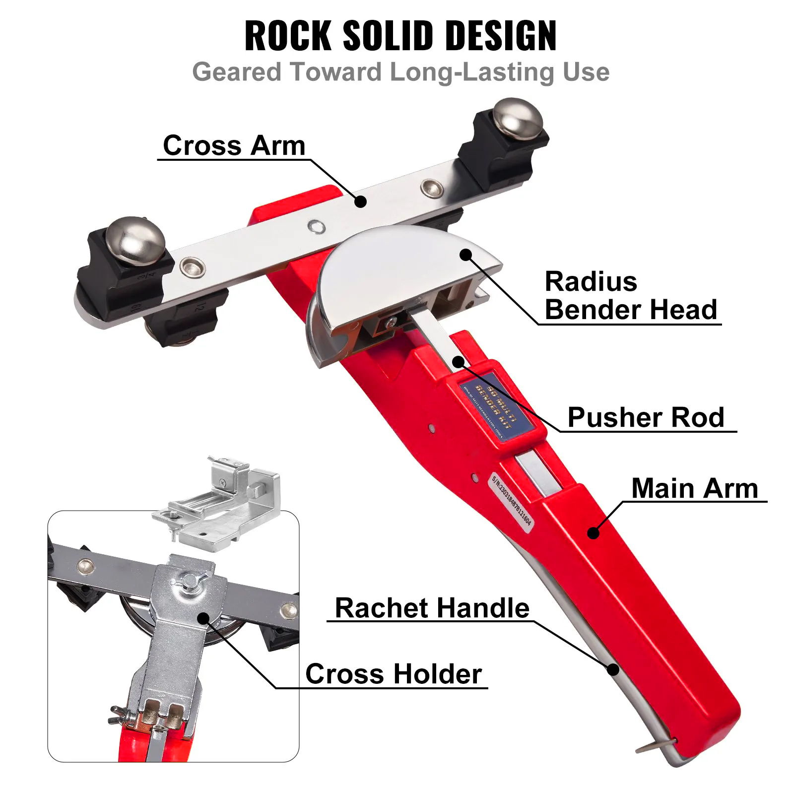 Pipe Cutter Ratchet - SIHAO Pipe Tube Bender Ratcheting Reverse