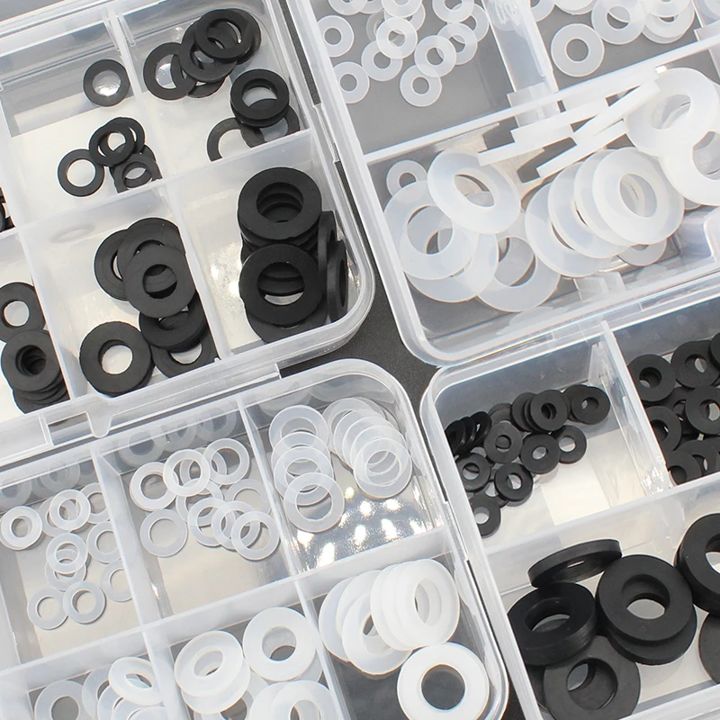 Silicone Tap Washer - Rubber flat gasket faucet seal silicone