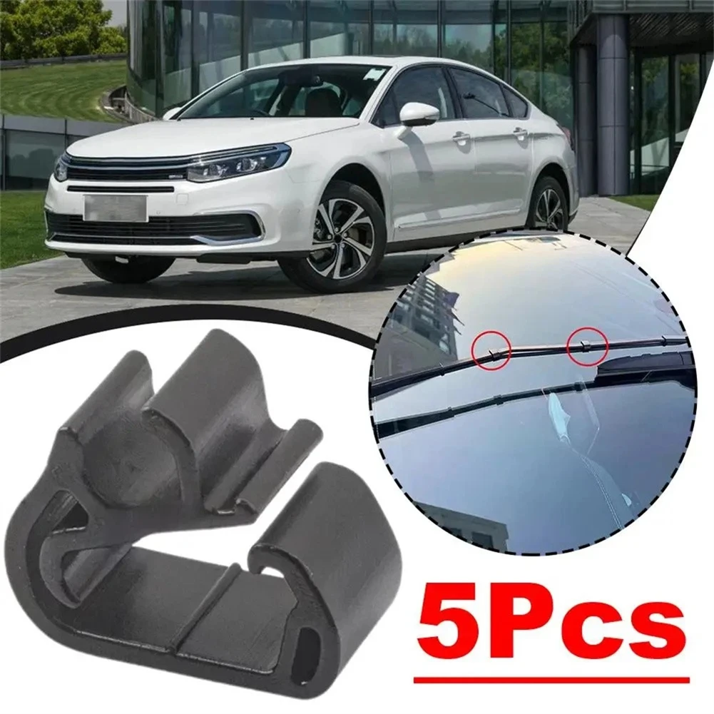 Plastic Pipe Clip - 5PCS Car Wiper Arm Sprays Pipe