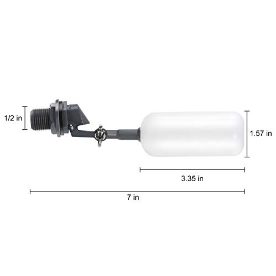 Float Ball Valve, 1/2 Inch Mal - огляд і ціна Float Ball Valve