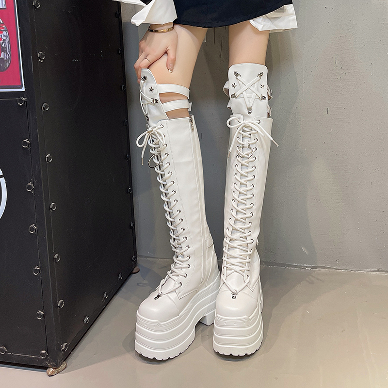 Punk Women Boots Ladies Cospla - огляд і ціна Pipe Bending Spring