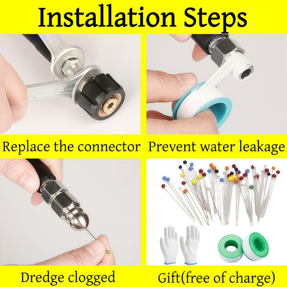 5~50m Pressure Washer Sewer Je - огляд і ціна Drain Pipe Clip