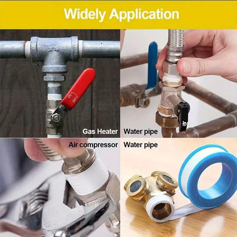 5 Rolls/Pack PTFE Plumbing Thr - огляд і ціна Ptfe Tape Thread