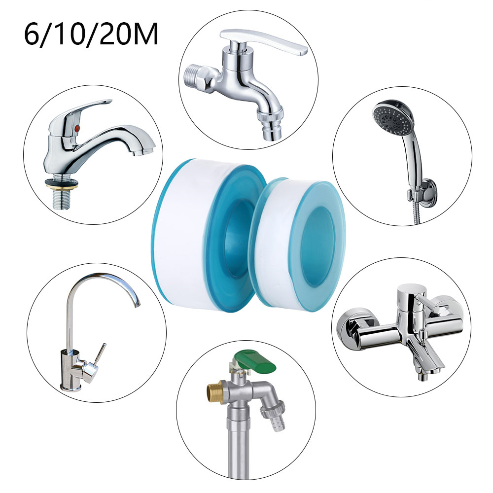 5 Rolls/Pack PTFE Plumbing Thr - огляд і ціна Ptfe Tape Thread