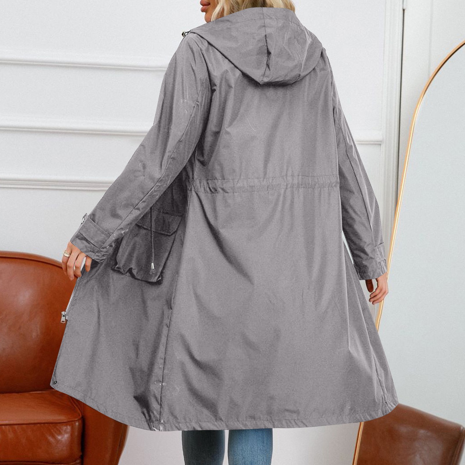 Women's Chic Hooded Long Sleev - огляд і ціна Pipe Bending Spring
