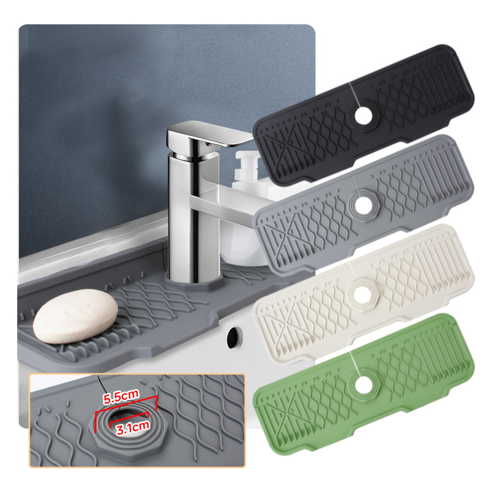 Kitchen sink splash guard, sil - огляд і ціна Silicone Tap Washer