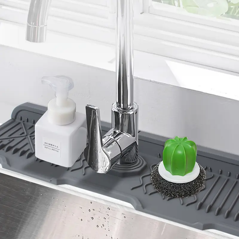 Kitchen sink splash guard, sil - огляд і ціна Silicone Tap Washer