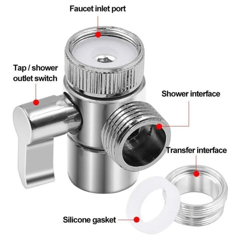 Diverter Valve Three-way Water - огляд і ціна Shower Valve Cartridge