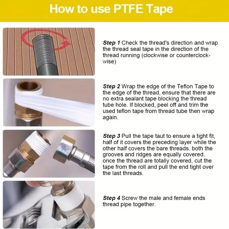 PTFE threaded sealing tape, pi - огляд і ціна Ptfe Tape Thread