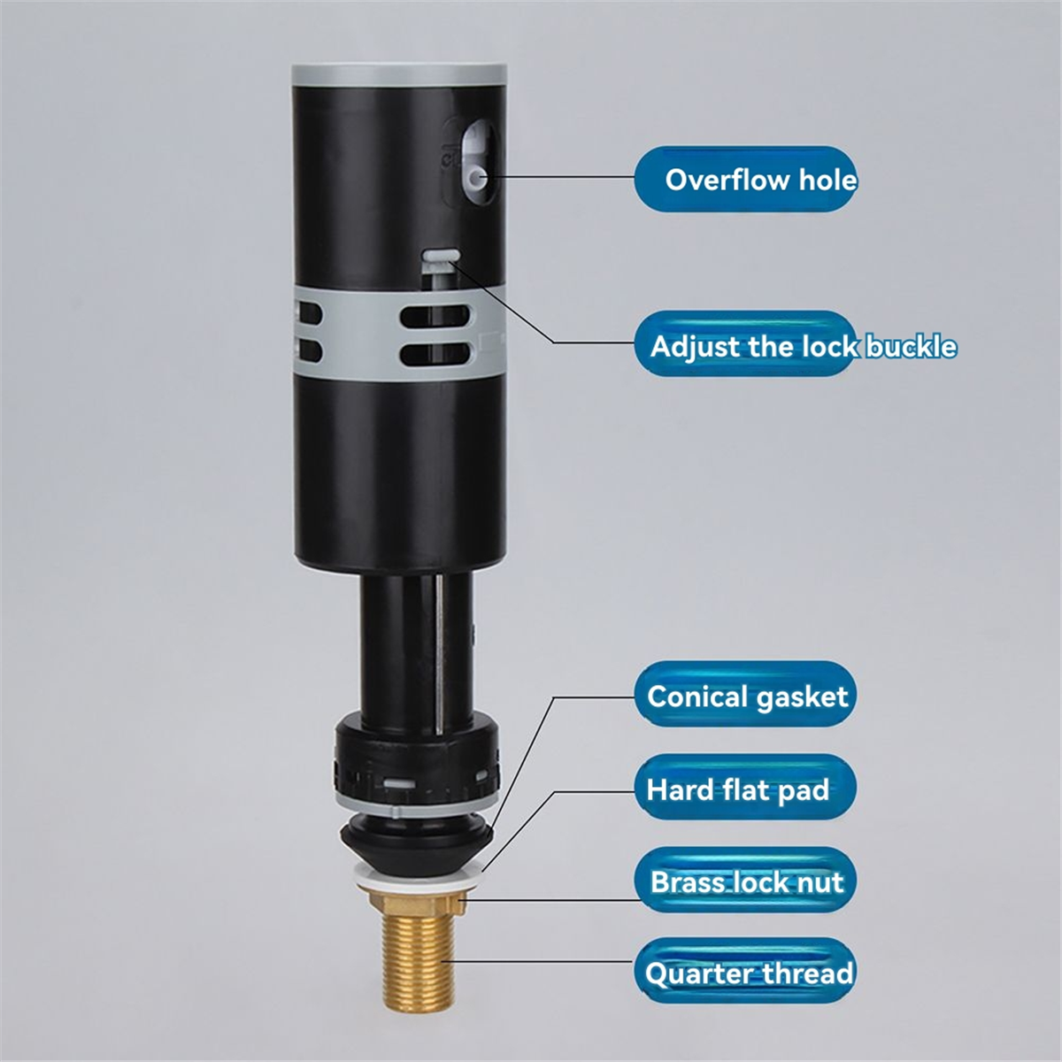 A002 High Performance Universa - огляд і ціна Toilet Fill Valve