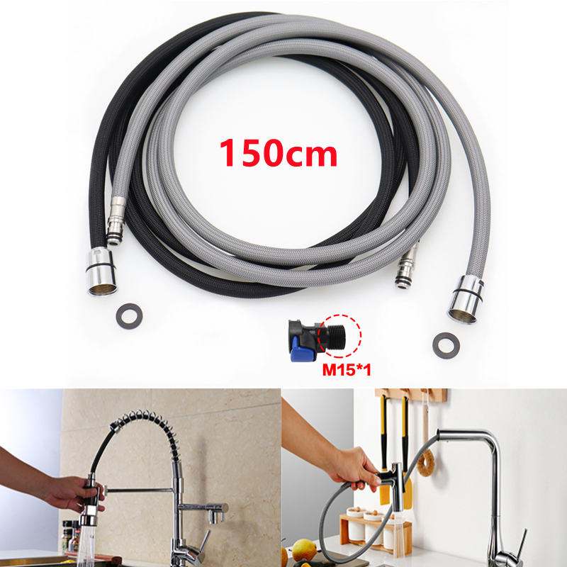 150/180/300cm Kitchen Faucet H - огляд і ціна Flexible Hose Braided