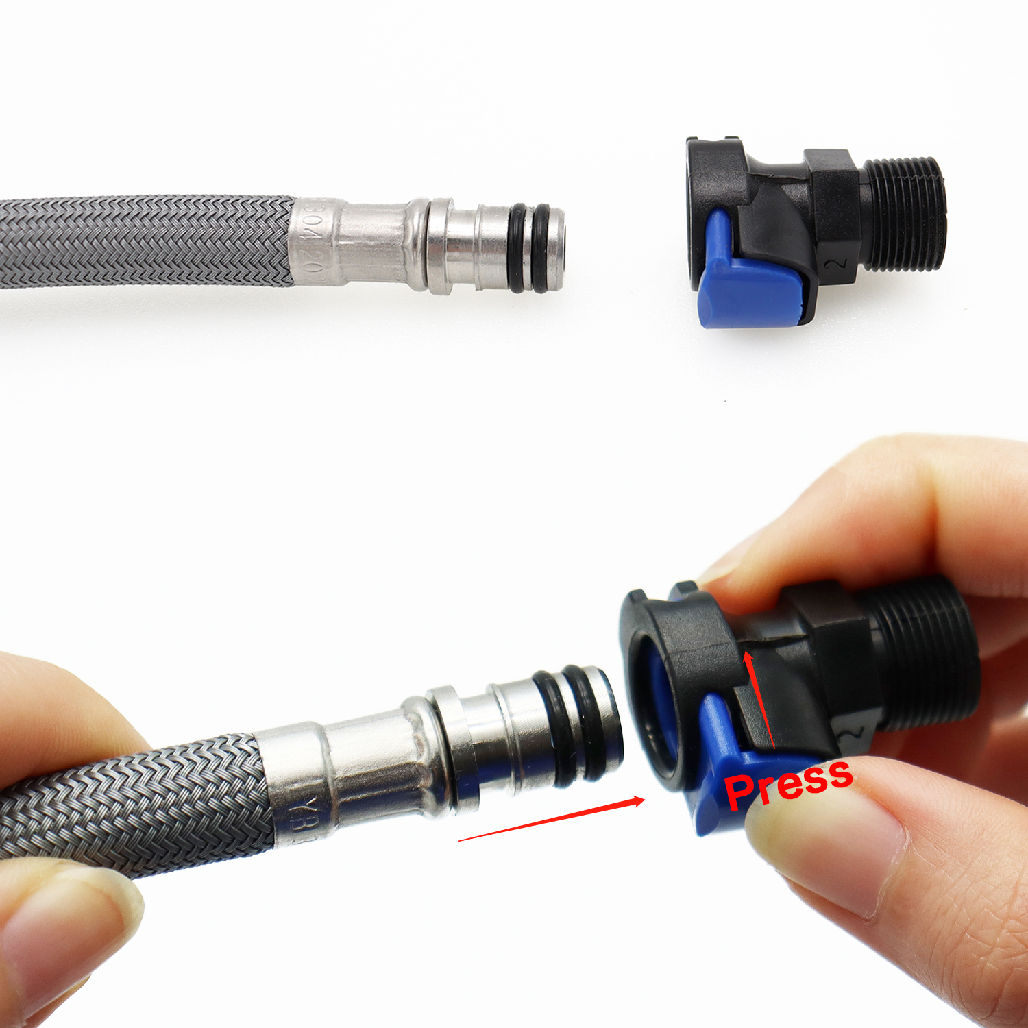 150/180/300cm Kitchen Faucet H - огляд і ціна Flexible Hose Braided