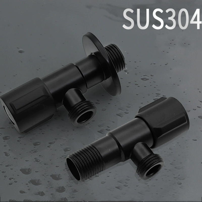 Black Stainless Steel Triangle - огляд і ціна Toilet Fill Valve