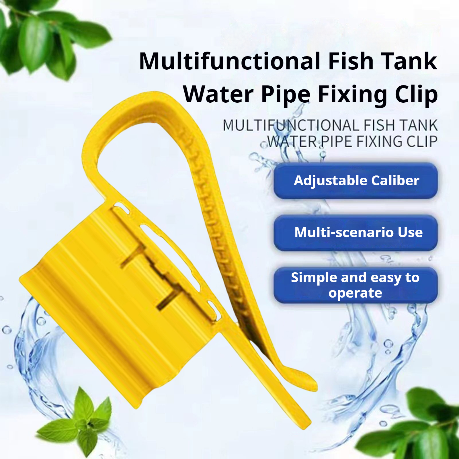 Aquarium Tube Holder Clip Fish - огляд і ціна Plastic Pipe Clip