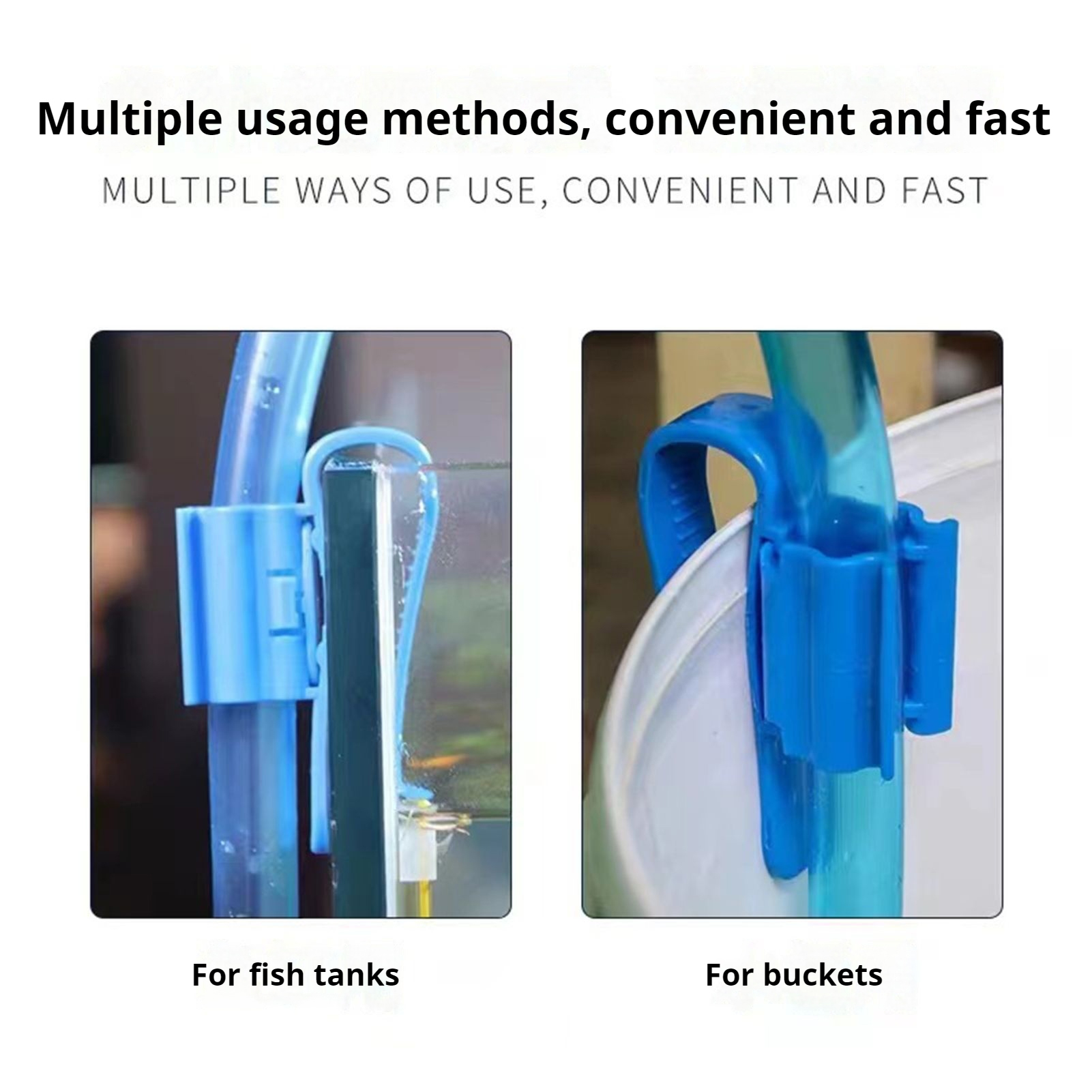 Aquarium Tube Holder Clip Fish - огляд і ціна Plastic Pipe Clip