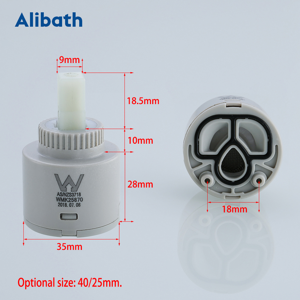 25mm / 35mm / 40mm Ceramic Car - огляд і ціна Basin Mixer Cartridge