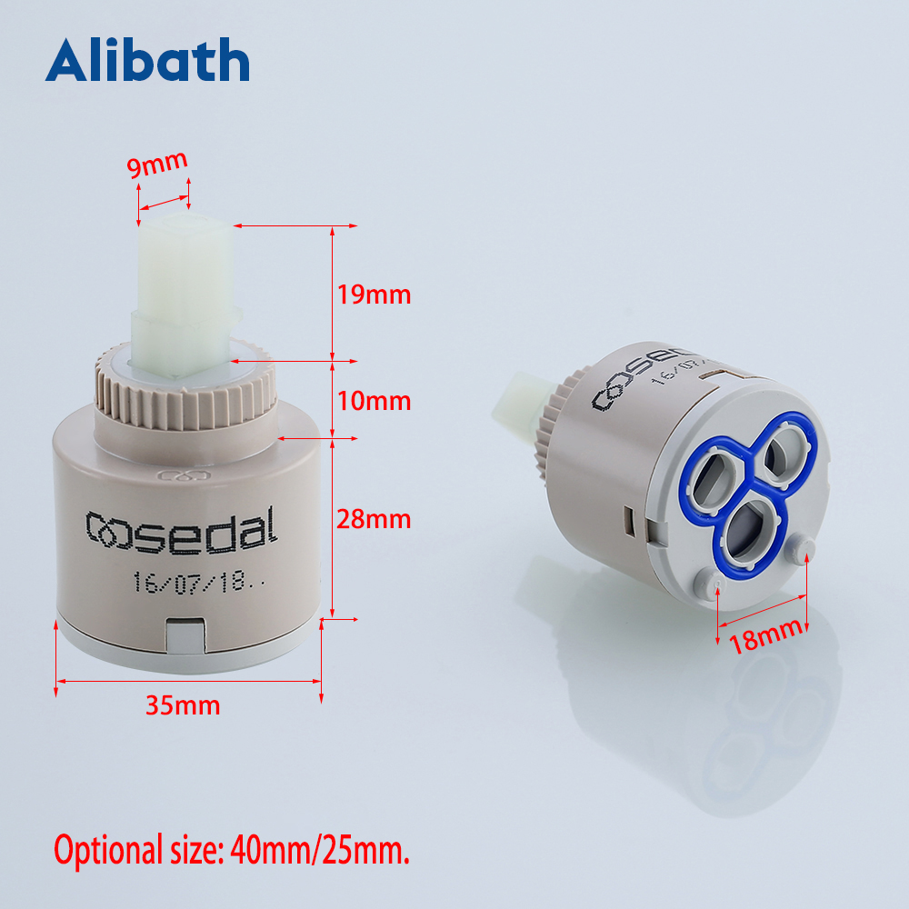 25mm / 35mm / 40mm Ceramic Car - огляд і ціна Basin Mixer Cartridge