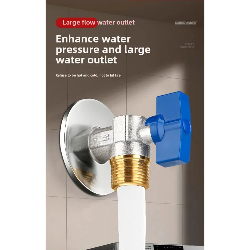 Brass Titanium G1/2 Toilet Flu - огляд і ціна Toilet Fill Valve