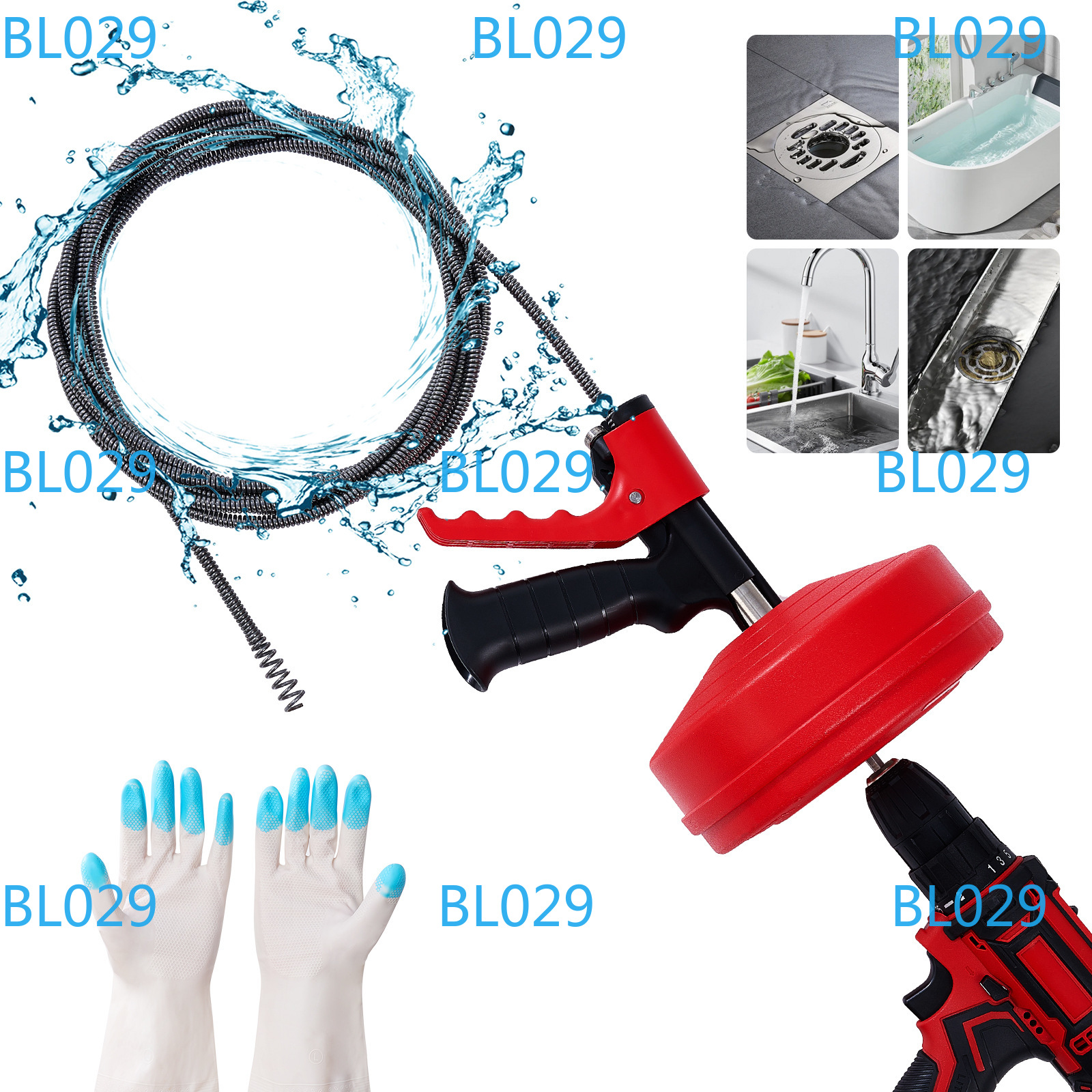 Professional Drain Snake Auger - огляд і ціна Drain Snake Flexible