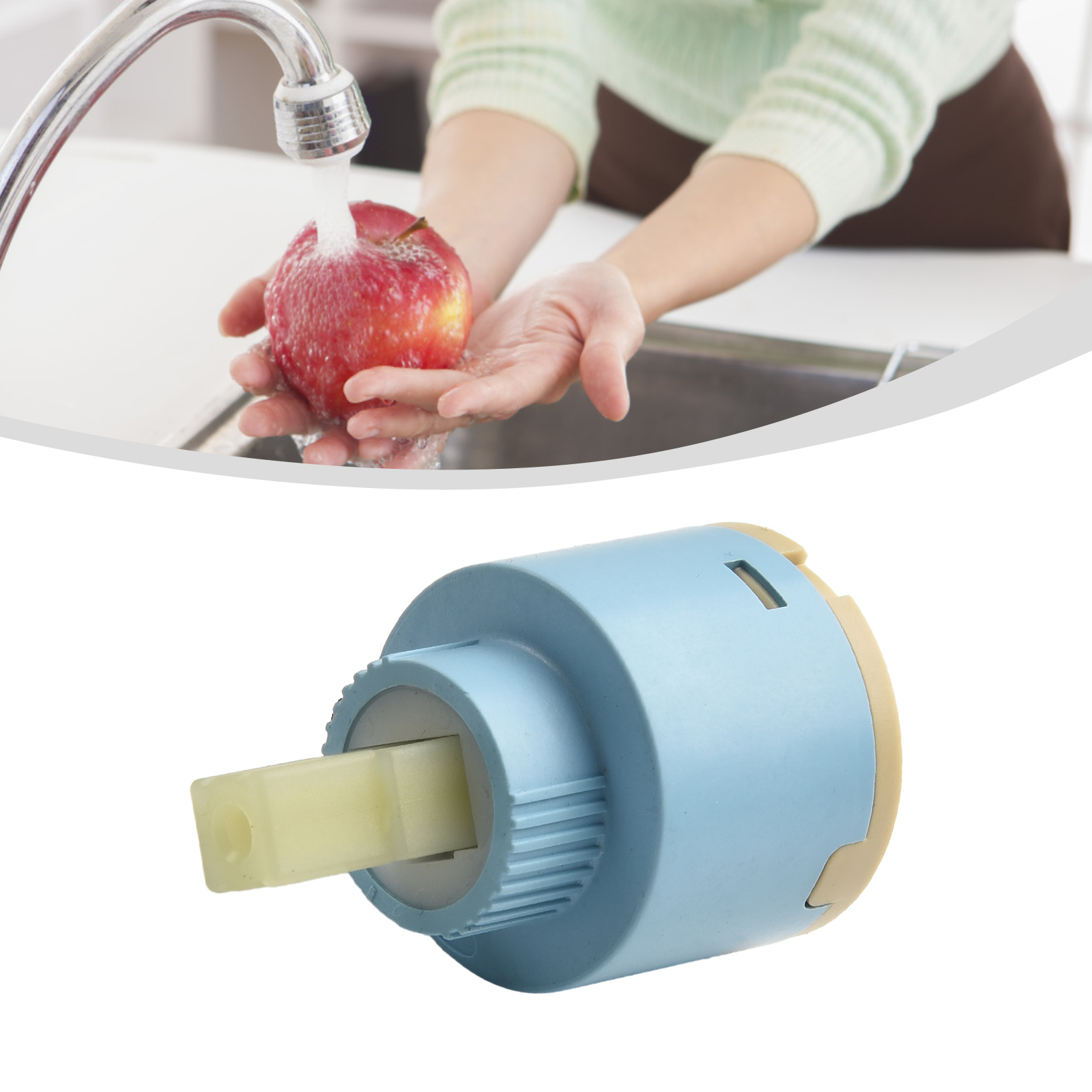 1pc Ceramic Cartridge 35mm/40m - огляд і ціна Basin Mixer Cartridge