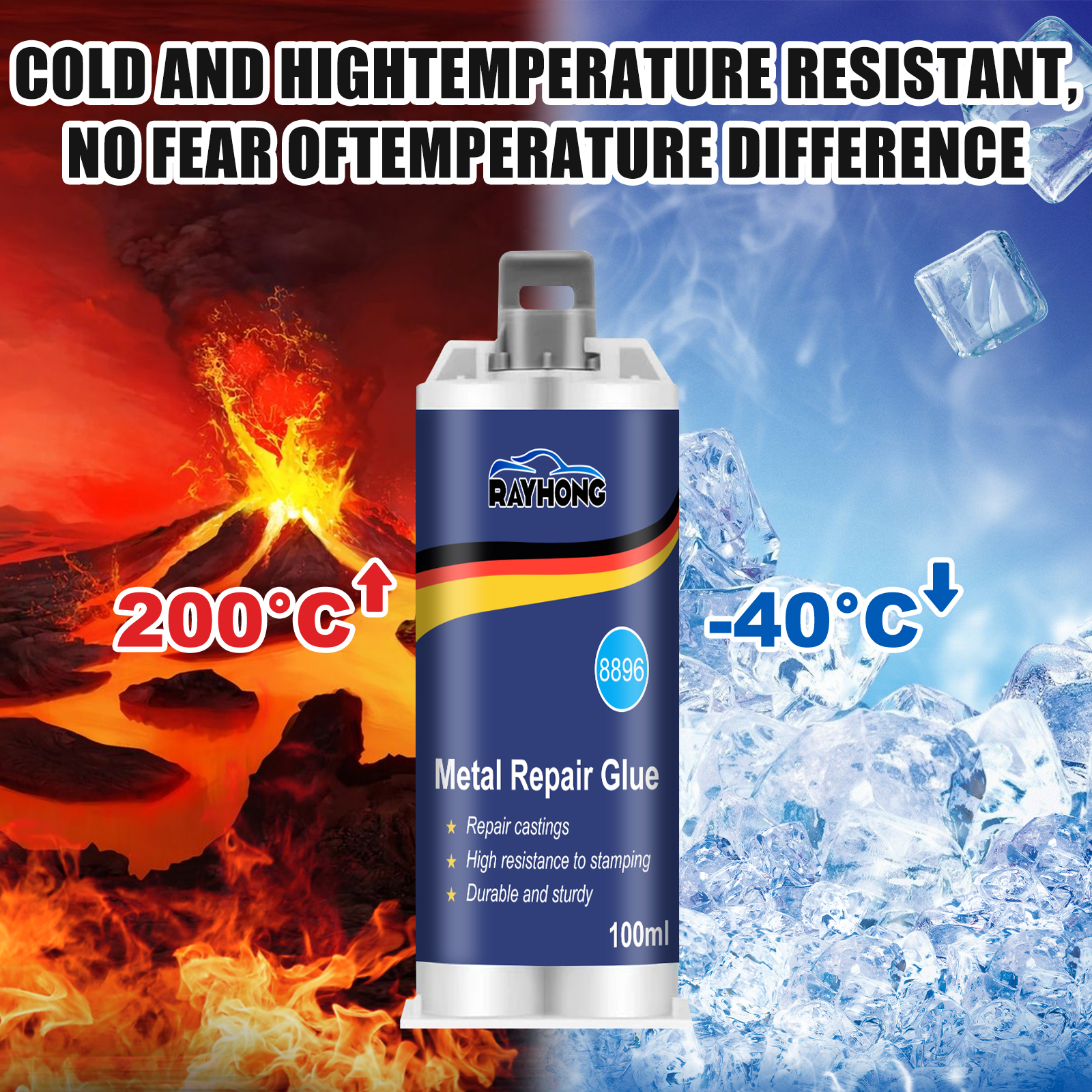 100ml Industrial Metal AB Cast - огляд і ціна Solvent Weld Cement