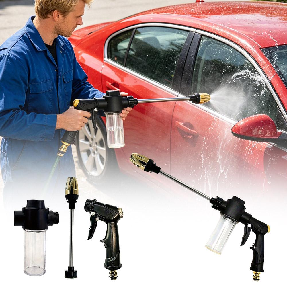 Long Pole Car Washing Tool Wat - огляд і ціна Flexible Hose Braided