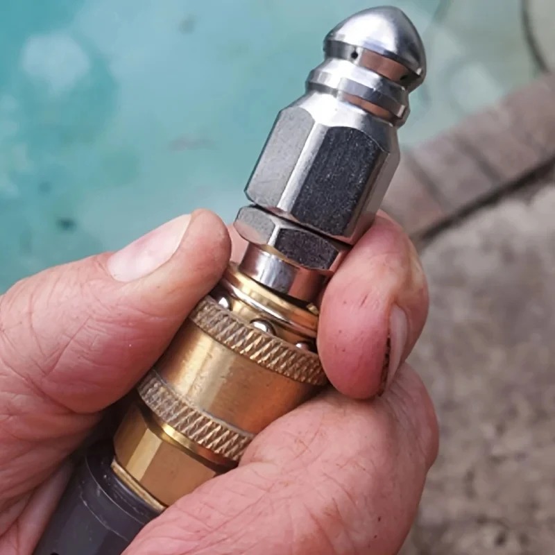 Pressure Washer Sewer Jetter N - огляд і ціна Drain Pipe Clip