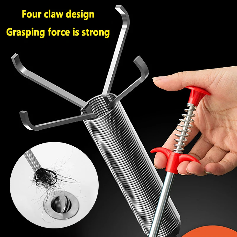 60CM Spring Pipe Dredging Tool - огляд і ціна Pipe Freeze Spray