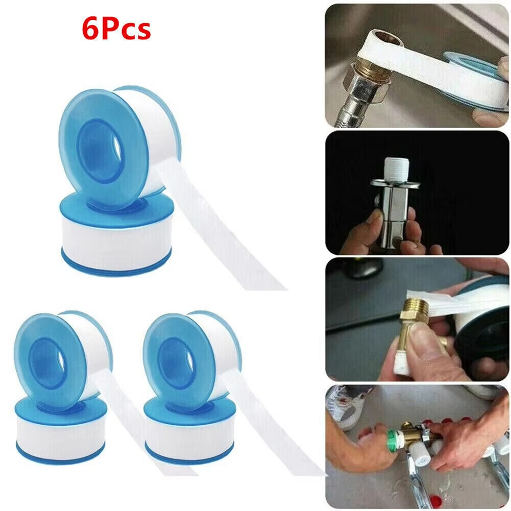 6Pcs PTFE White Threaded Seali - огляд і ціна Ptfe Tape Thread