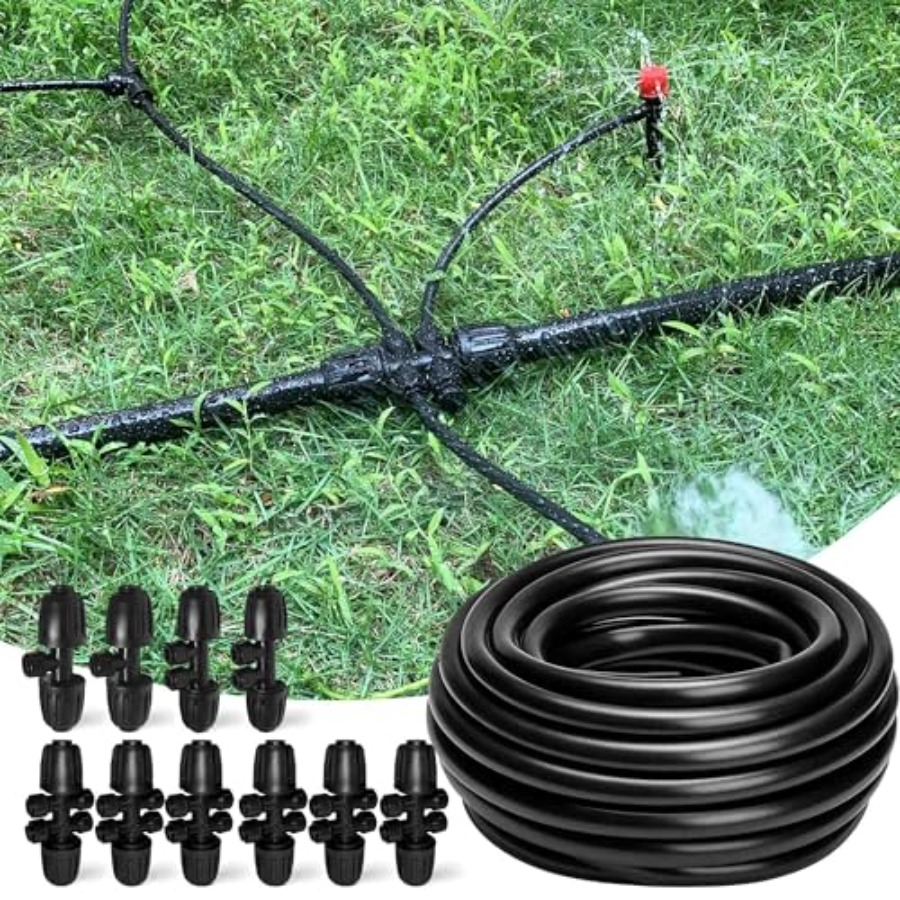 100FT 1/2 Inch Drip Irrigation - огляд і ціна Push Fit Connector