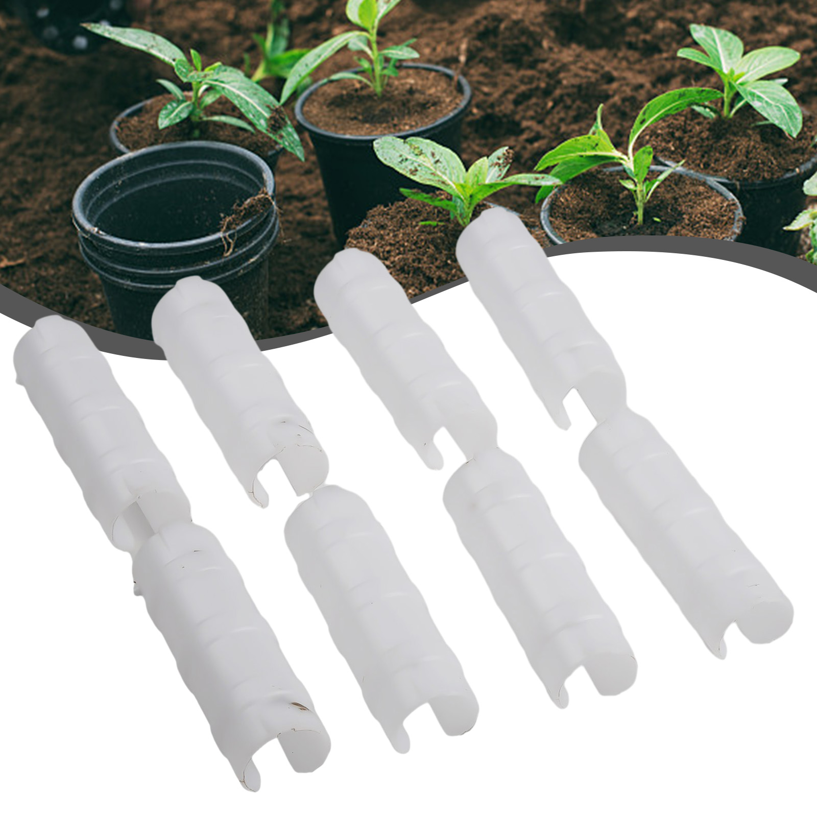 20Pc Greenhouse Frame Film Buc - огляд і ціна Plastic Pipe Clip
